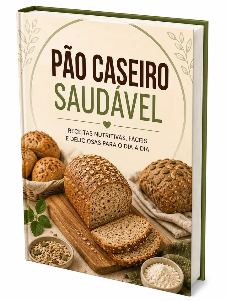 Livro bônus Pão Caseiro Saudável