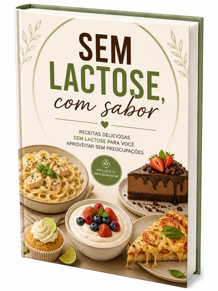 Livro bônus Sem Lactose, Com Sabor